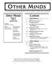 Other Minds Magazine Issue 2 published!