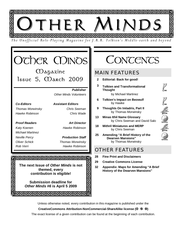 Other Minds Magazine Issue 5 published!